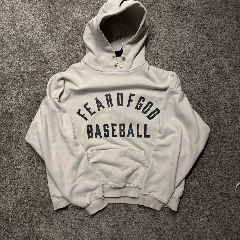 Fear of God Seventh Collection Baseball Hoodie Size Medium